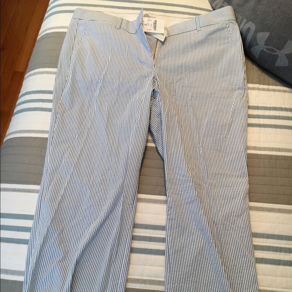 Jcrew factory seersucker pants