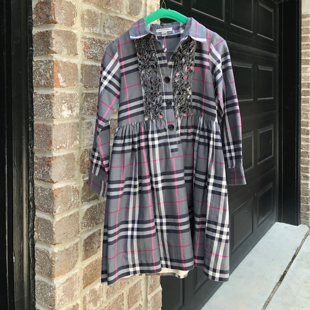 GIRLS BURBERRY DRESS