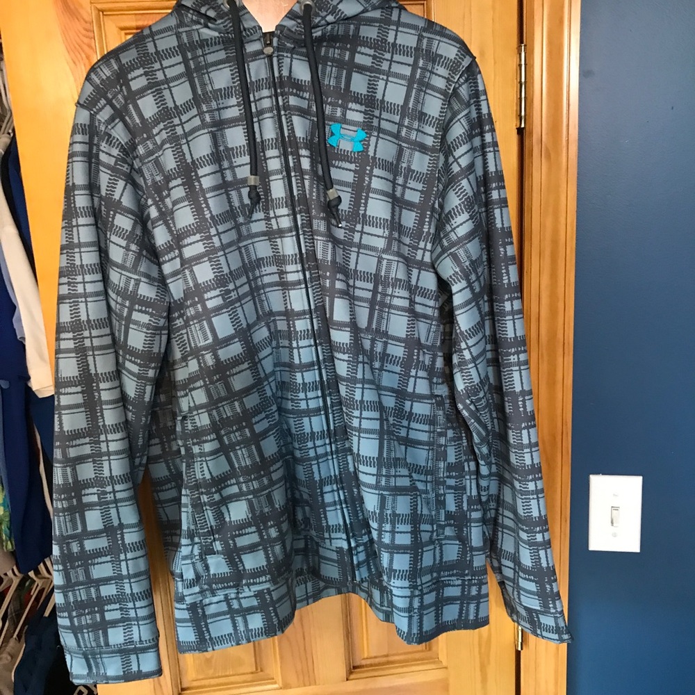 Under Armor Patterned Zip-Up