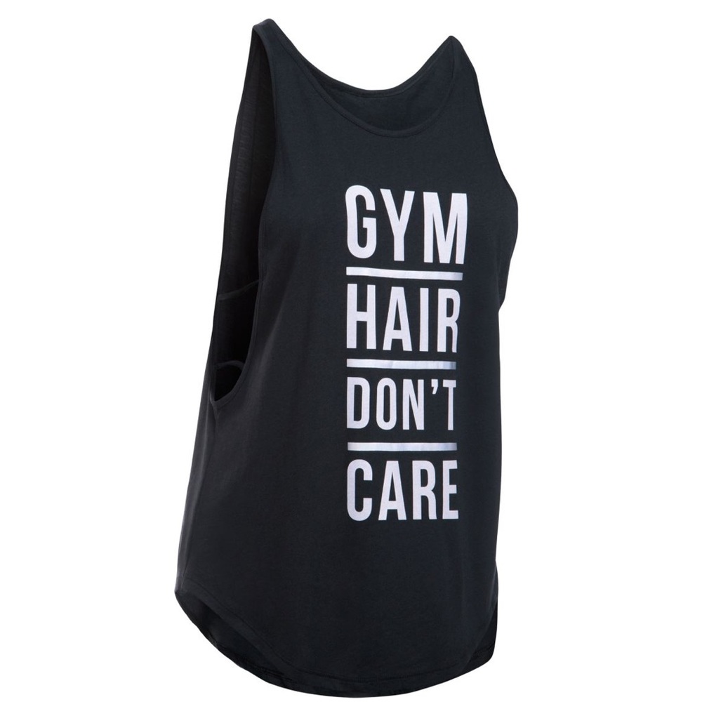 Under armour side slit top