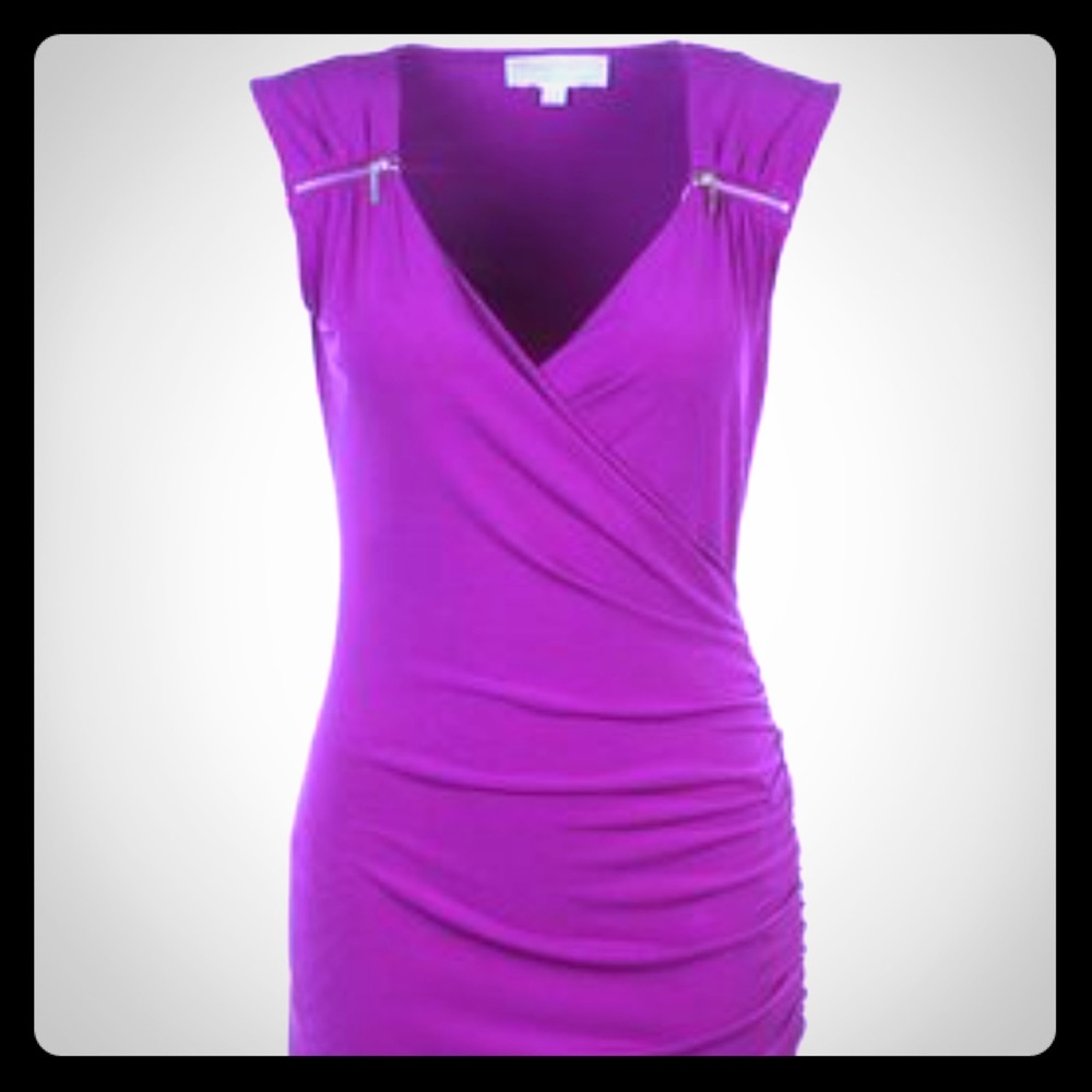 Micheal Kors Ultra Pink Bodycon Dress