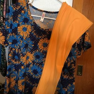 Lularoe os leggings medium classic t