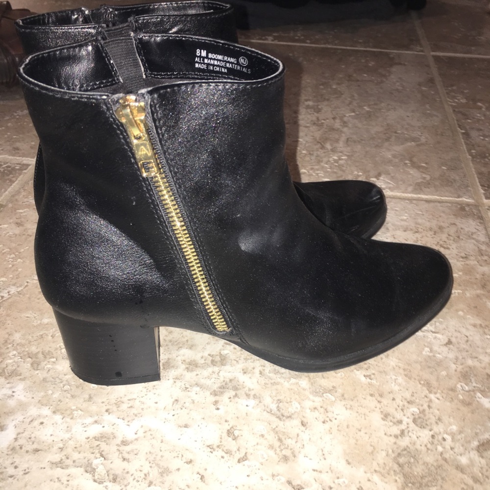 Black booties