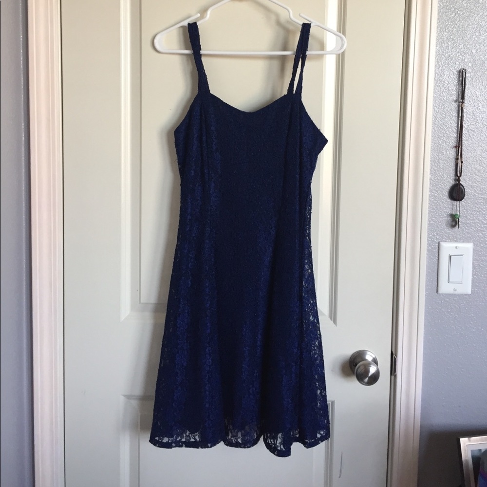 Navy Blue Dress