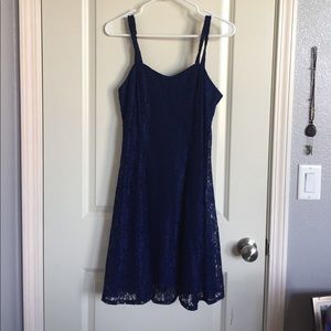 Navy Blue Dress