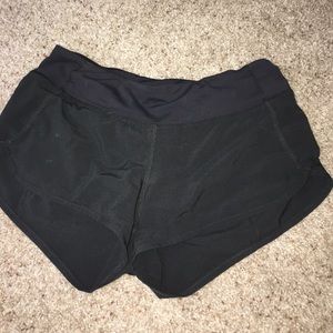 Lululemon speed shorts