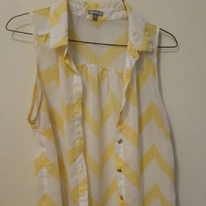 Charlotte Russe Chevron Top