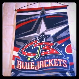 Columbus Blue Jackets Hanging Wall Flag