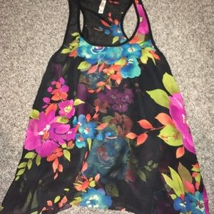 Floral tank top