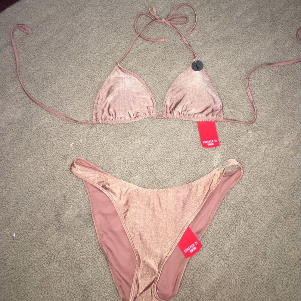 Mauve Two Piece Bikini