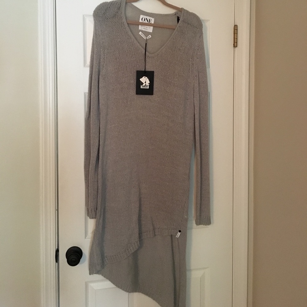 ONE slouch knit dress