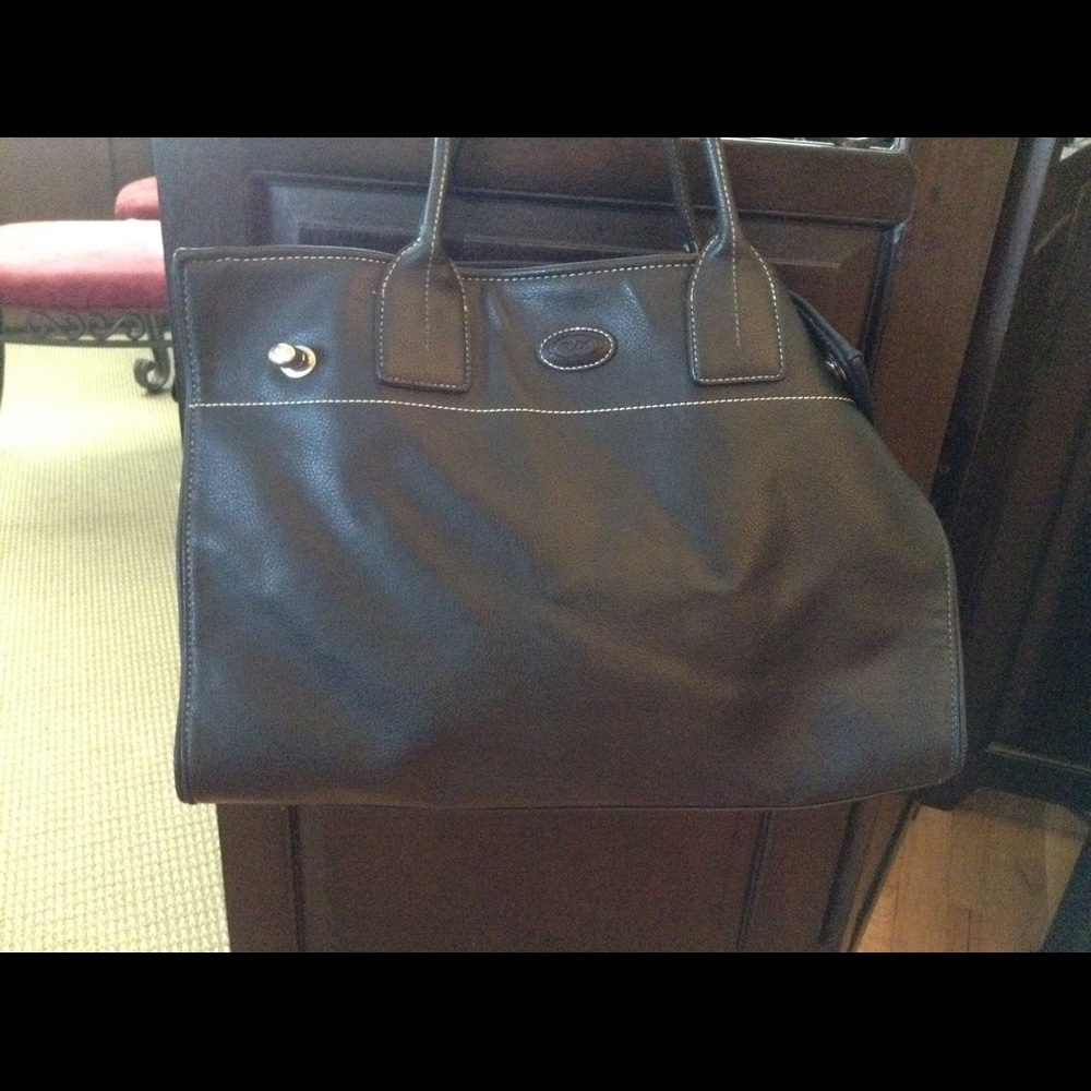 Large black tote