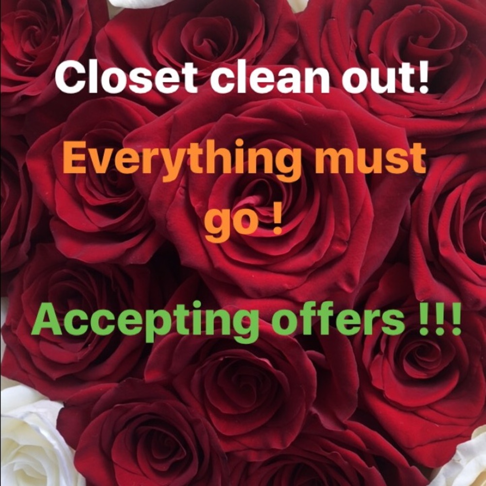 Everything must go.
