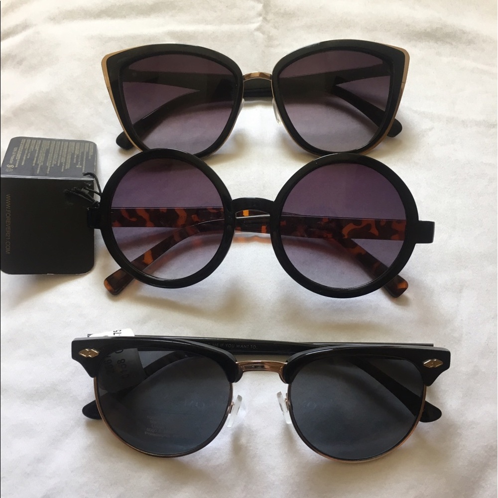 Urban Outfitters/ Forever 21 Sunglasses lot