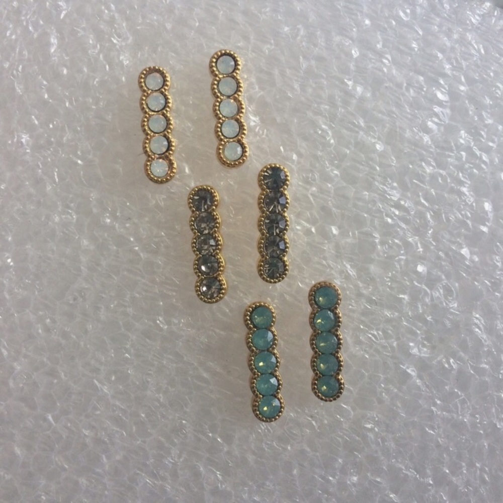 Swarovski Small Round Stick Studs