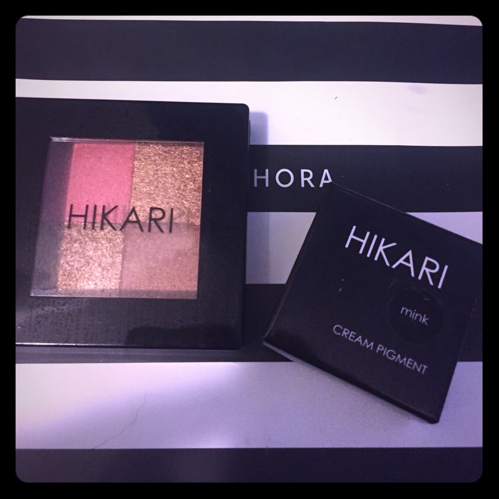 NEW HIKARI BRONZER/ highlighter and cream pigment