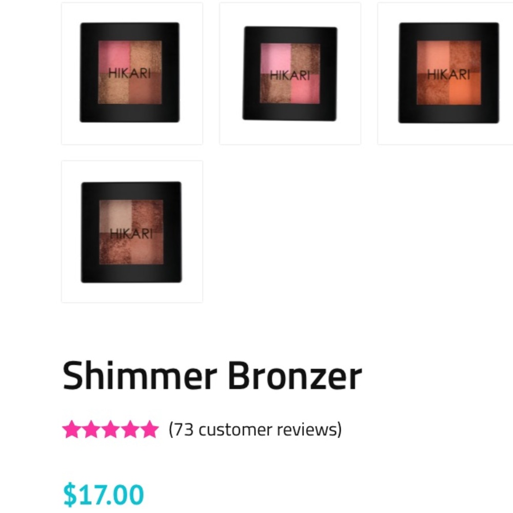 NEW HIKARI BRONZER/ highlighter and cream pigment - Picture 2 of 4