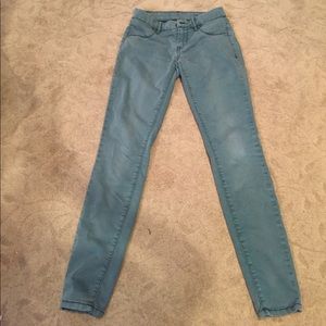 BLANK NYC green jeans
