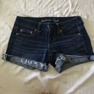 American eagle jean shorts