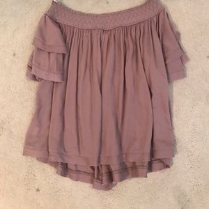 Off the shoulder shirt