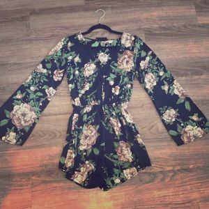 Gorgeous boutique floral romper