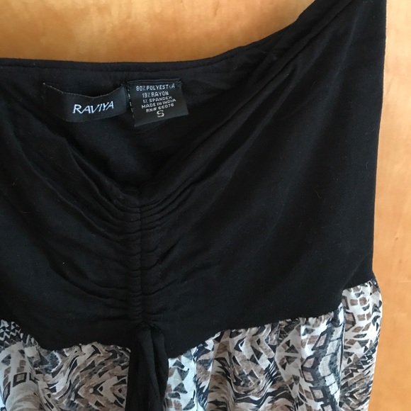 Raviya Strapless Beach Coverup {Black, Brown, S} - Picture 2 of 4