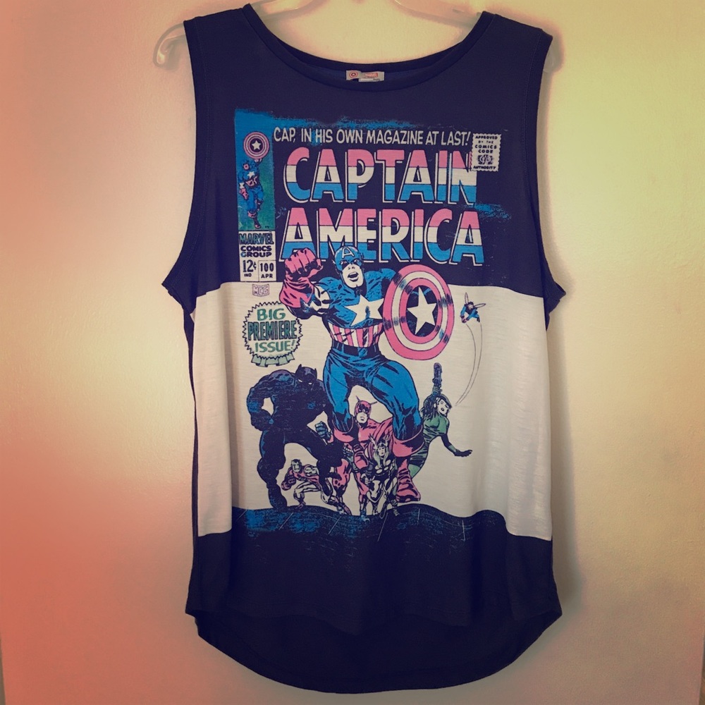 Captain America shirt!