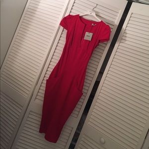 Asos red dress