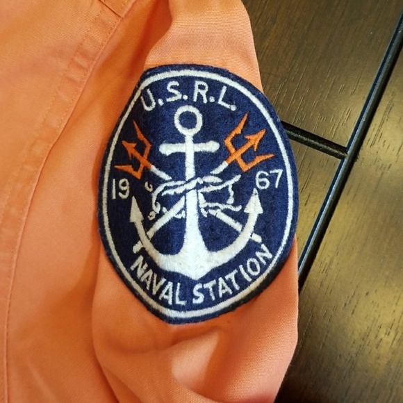 Polo Ralph Lauren LS military naval station medium - Picture 3 of 4