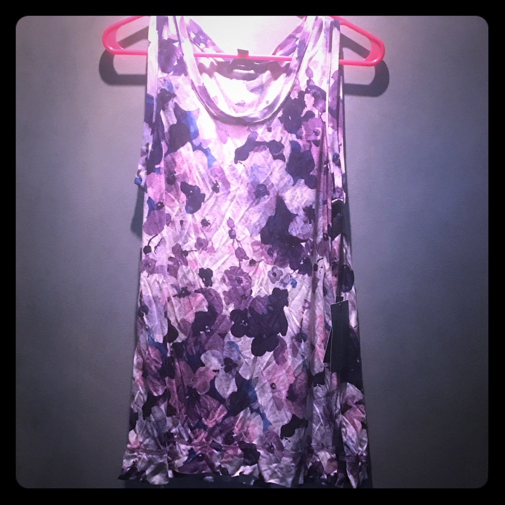 Floral Tank Vera Wang Size M