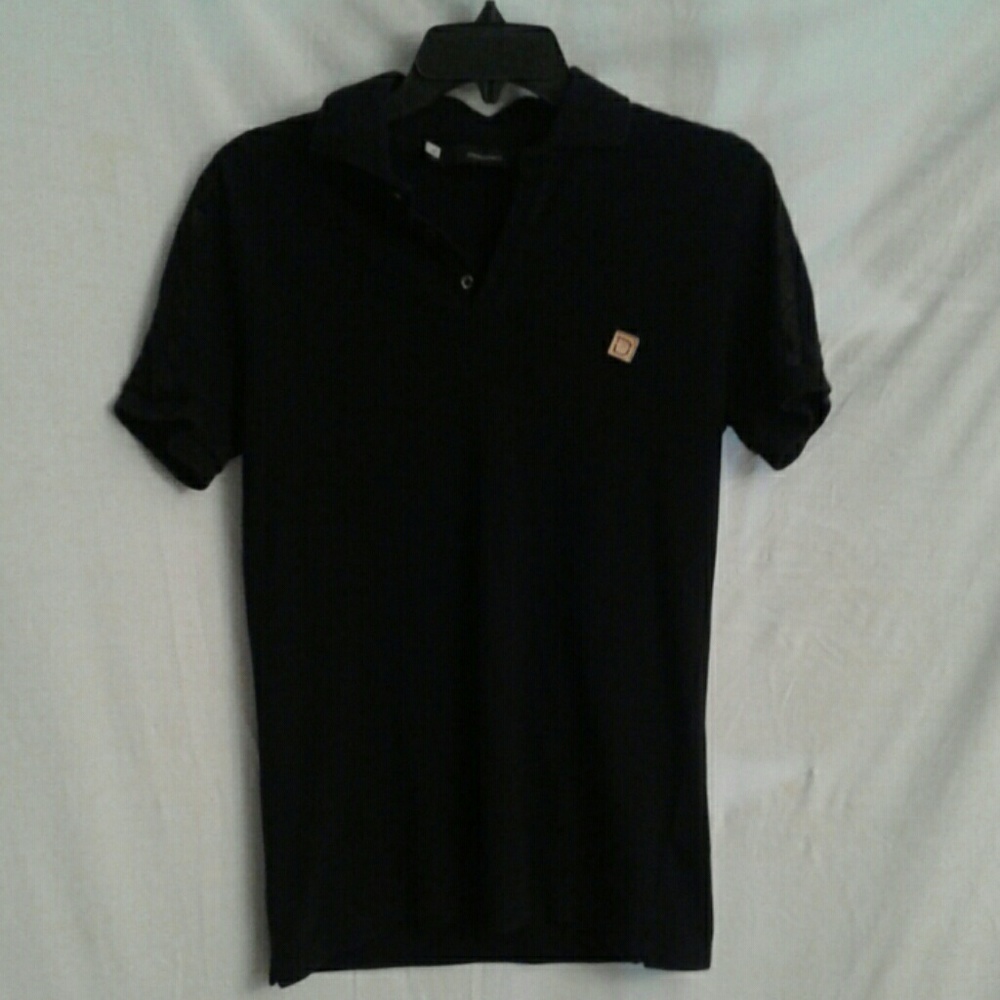 Dsquared2 women's black polo sz M