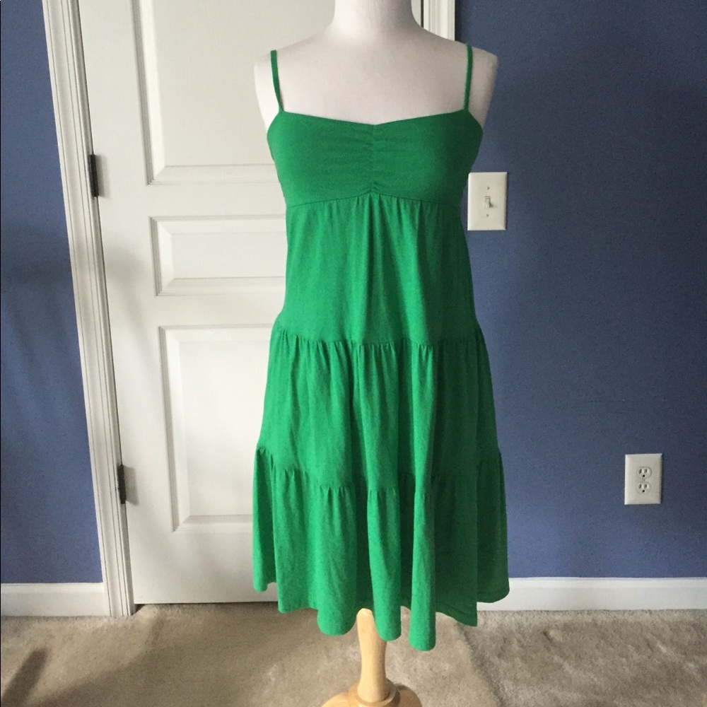 Green old navy sun dress