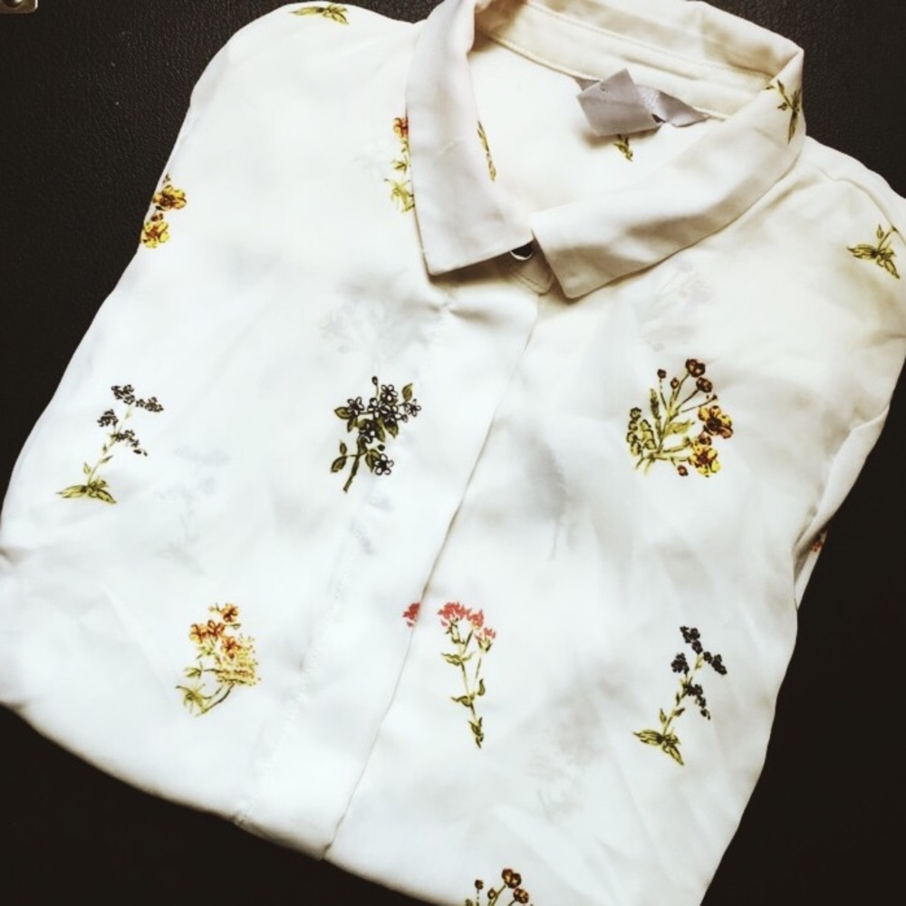 botanical button up 🌿