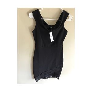 Off shoulder black dress 1HR sale !