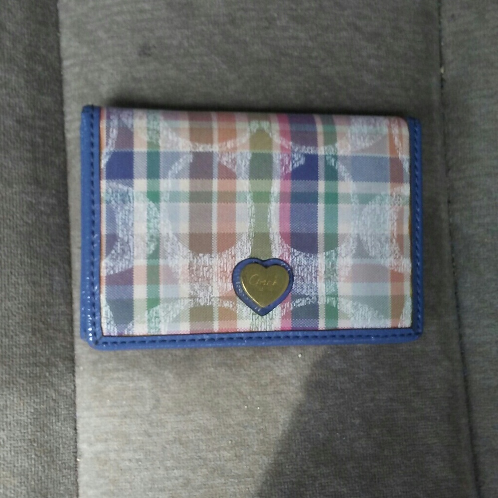 Small coach wallet