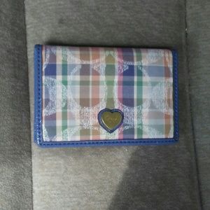 Small coach wallet
