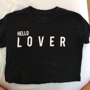 Lovers and friends crop top