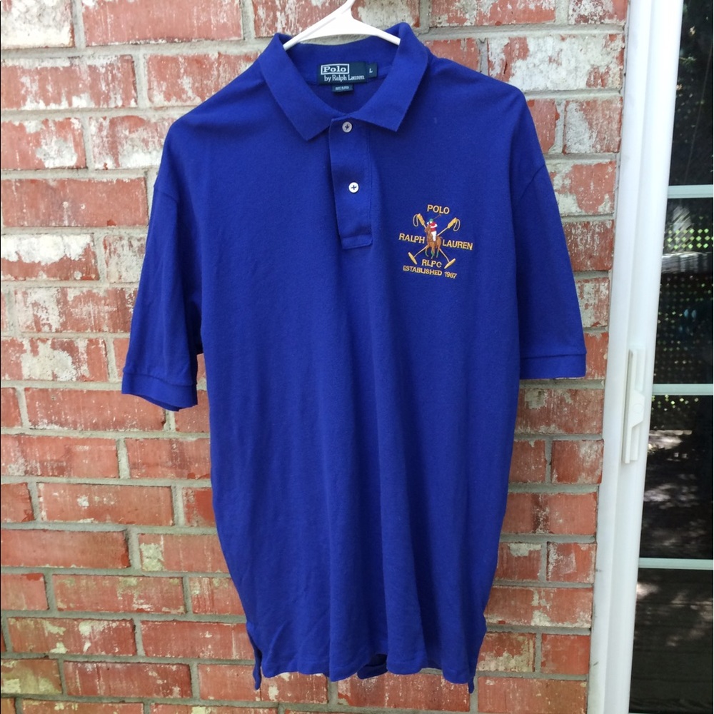 Polo Blue Equestrian Shirt