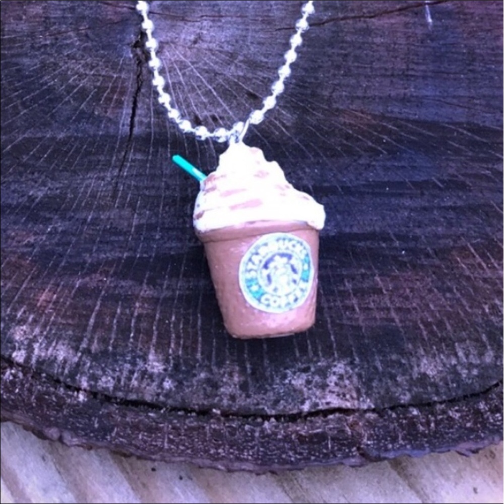 Starbucks handmade necklace