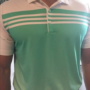 Men's adidas golf polo size large