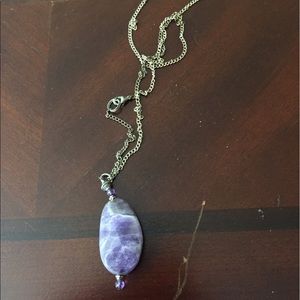 Amethyst necklace
