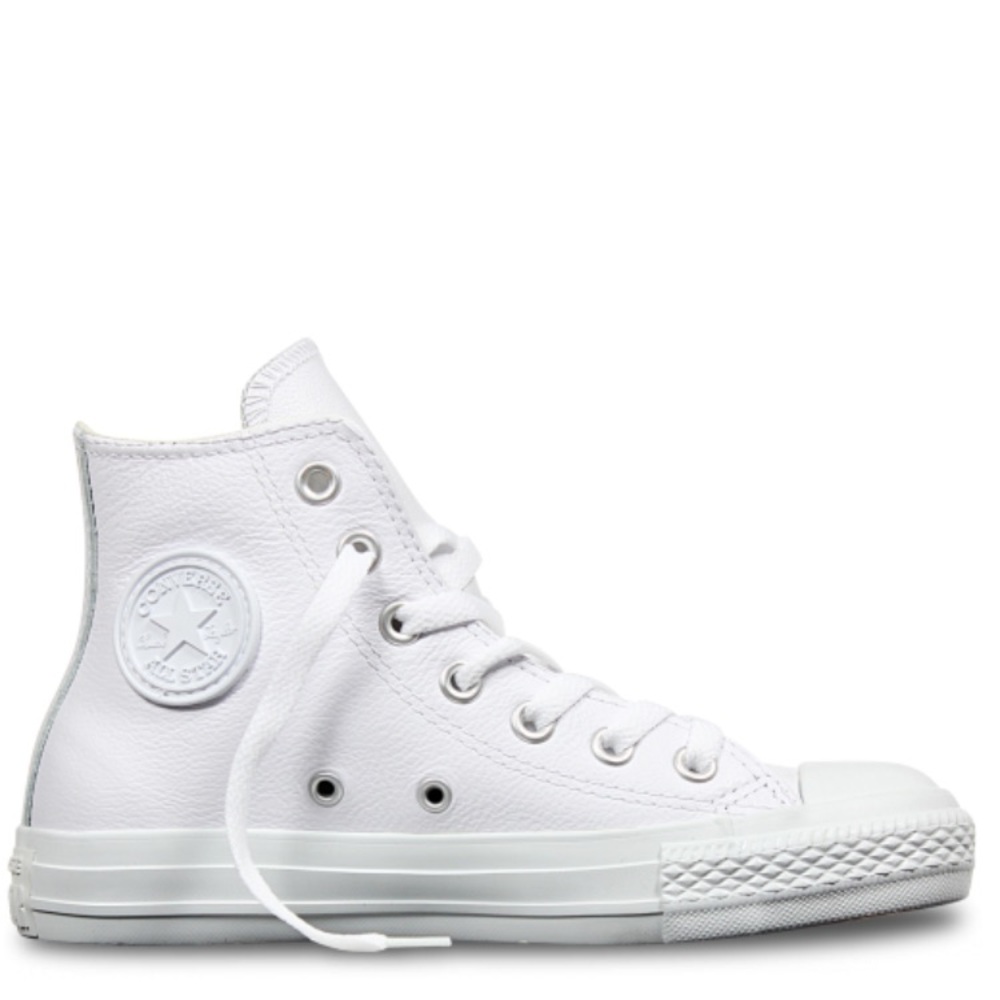 SOLD All White Converse