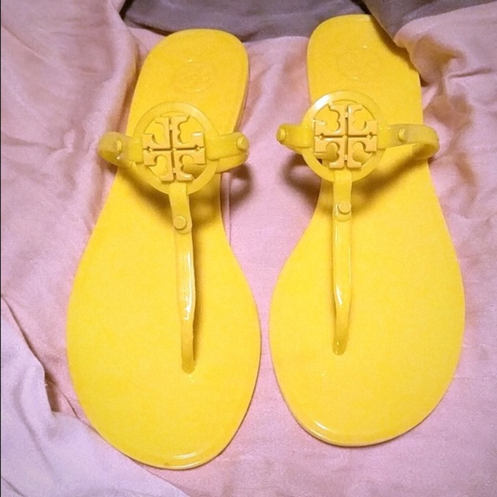 Tory Burch mini Miller sandals yellow