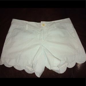Lilly Pulitzer Seersucker Buttercup shorts
