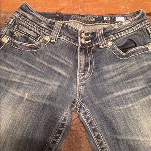 Size 28 miss me boot jeans