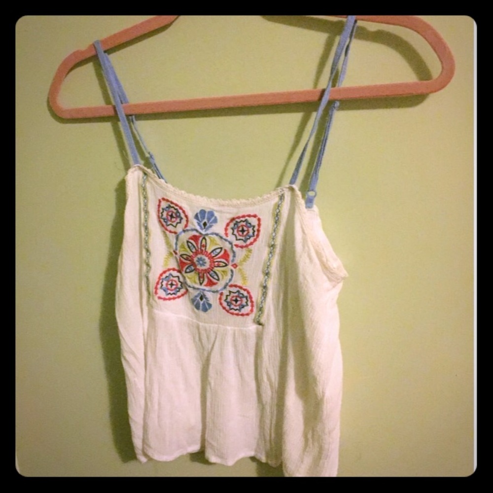 Tilly's Cream Loose Top