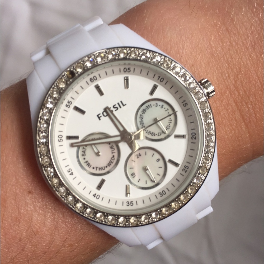 FOSSIL Watch- Gemstone Detail