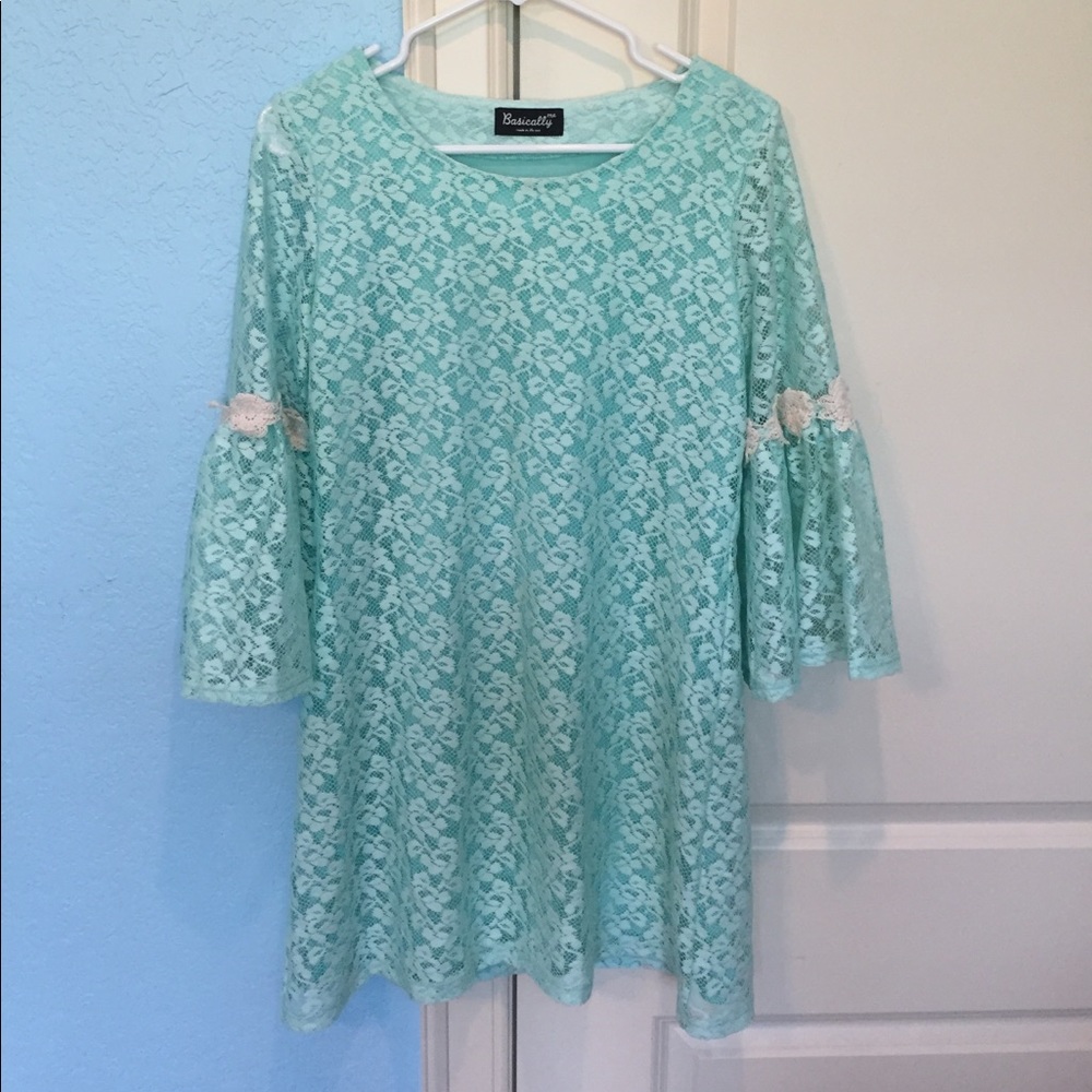 Light blue dress!