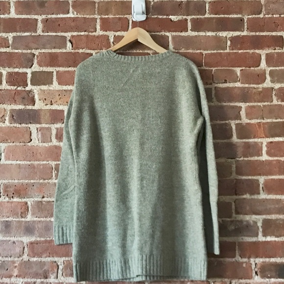 ❌SOLD❌ All Saints | Oatmeal split collar sweater - Picture 2 of 6
