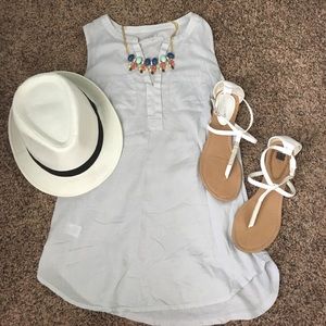 Light gray Loft top Xs